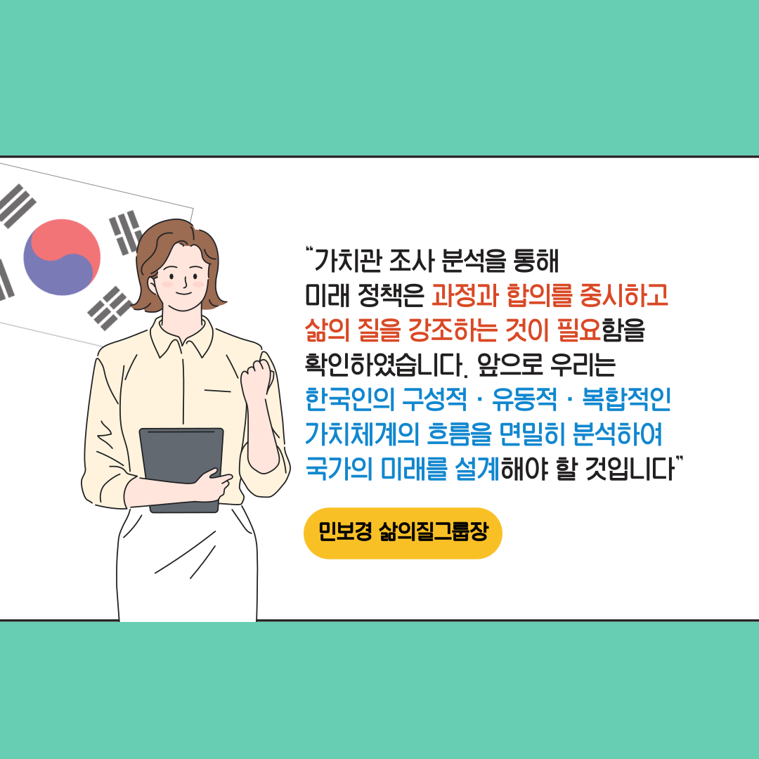 한국인이 생각하는 미래? : 공정성은 개선될 것이지만 갈등은 여전히 심각할 것