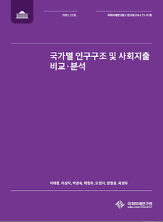 (21-07) 국가별 인구구조 및 사회지출 비교·분석